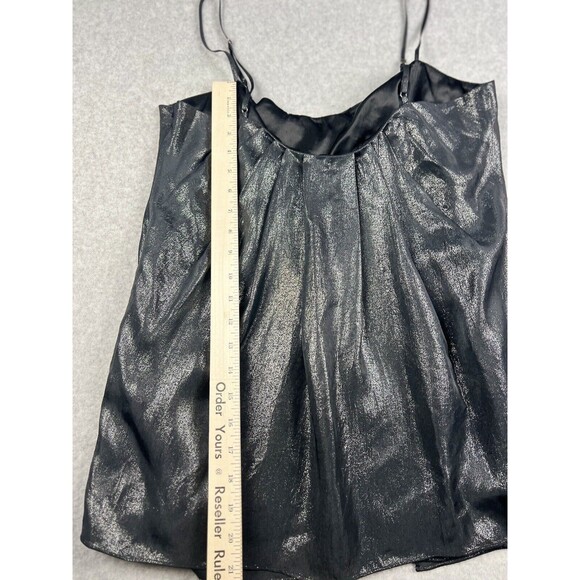 Laundry by Design Top Womens Large Black Metallic Cami Tank NWT Party Wear - Picture 10 of 16